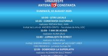 Stire din Actualitate : Programul zilei de duminică, 10 august, la Antena 3 Constanța