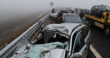 Stire din Eveniment : Un nou accident de amploare  pe Autostrada Soarelui.  Peste 20 de persoane rănite