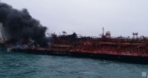 Stire din Economie : Un tanc petrolier a explodat; un marinar a murit, iar trei au dispărut