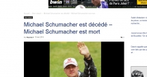 Stire din Sport : A MURIT SAU NU A MURIT? PRESA INTERNAȚIONALĂ ANUNȚĂ DECESUL LUI MICHAEL SCHUMACHER