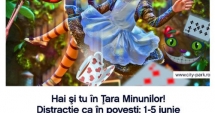 Stire din Eveniment : City Park Mall Constanța se transformă în țara Minunilor
