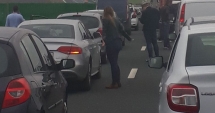 Stire din Eveniment : ACCIDENT RUTIER PE AUTOSTRADĂ, în apropiere de MEDGIDIA. TRAFICUL, BLOCAT