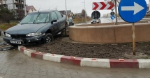 Stire din Eveniment : IMAGINEA ZILEI / A intrat în sensul giratoriu, între Năvodari și Constanța