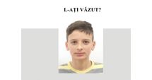 Stire din Eveniment : ALERTĂ! COPIL DIN CONSTANȚA, DISPĂRUT DIN CENTRUL DE PLASAMENT