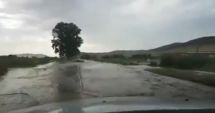 Stire din Social : Video. Inundații în județul Constanța. DN22A, blocat de aluviuni