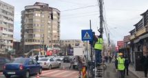 Stire din Social : VIDEO. Trecerea de pietoni de pe strada Soveja, în dreptul Pieței Tomis 3, semaforizată