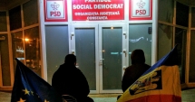 Stire din Politică-Administrație : Protest la Constanța: USR, planton la ușa PSD