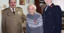 Stire din Eveniment : Elevii militari, întâlnire cu un veteran de război