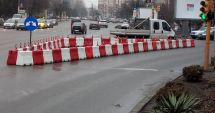 Stire din Eveniment : Atenție șoferi! Parapet montat pe bulevardul 1 Mai. La ce ajută