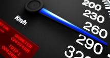 Stire din Eveniment : Viteză record pe autostradă! Iată ce a pățit șoferul teribilist
