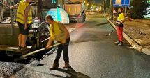 Stire din Social : Lucrările de asfaltare a bulevardului 1 Mai au ajuns la final