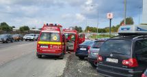 Stire din Eveniment : Minor accidentat pe bdul Aurel Vlaicu. Trafic îngreunat