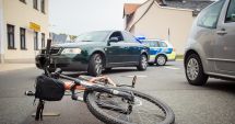 Un biciclist a fost lovit de mașină pe Șoseaua Mangaliei