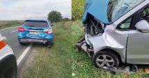 Stire din Eveniment : Accident rutier în Oituz. Două persoane au fost rănite