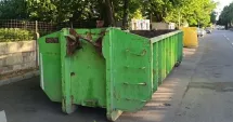 Stire din Social : Containerele pentru deșeuri voluminoase au revenit în cartierul Brătianu