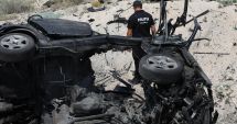 Stire din Eveniment : IMAGINI IMPRESIONANTE. Teste cu explozibili, pe mașini-capcană, la Capu Midia