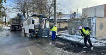 Carosabilul de pe strada Mureșului din cartierul Palas este reabilitat