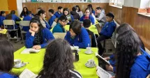 Stire din Cultură-Educație : Cărțile au prins aromă de poveste la Școala Gimnazială nr. 1 Cuza Vodă