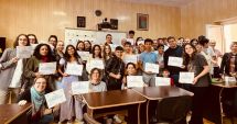 Stire din Cultură-Educație : Colaborările Erasmus reluate la Colegiul „Mihai Eminescu” Constanța
