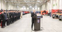 Stire din Eveniment : FOTO. Dotări noi la IGSU: ambulanțe pentru transportul pacienților cu risc biologic, containere medicale, ventilatoare mari