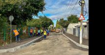 Stire din Social : Străzile din cartierul Palas, în plin proces de reabilitare