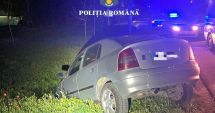 Stire din Eveniment : Dosar penal pentru un șofer băut care a parcat în șanț