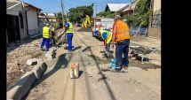 Stire din Social : Lucrări de modernizare a zonei pietonale, în diferite zone ale oraşului
