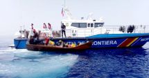 Stire din Eveniment : Nave ale Gărzii de Coastă, în misiune internaţională. Zeci de acţiuni de căutare şi salvare!