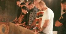 Stire din Eveniment : Deținuți de la Penitenciarul Poarta Albă au participat la hramul Bisericii Grecești