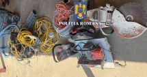 Stire din Eveniment : PERCHEZIȚII la o BANDĂ DE HOȚI: au furat scule electrice de 170.000 de lei