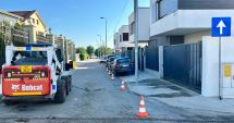 Stire din Social : Continuă lucrările de reabilitare a carosabilului în cartierul Palazu Mare