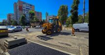 Stire din Social : Infrastructura pietonală de pe străzile Adamclisi și Suceava este reabilitată