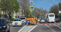 Stire din Social : Un nou scuar median a fost amenajat la trecerea de pietoni situată pe strada Soveja