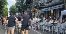 Stire din Social : Două zile fără mașini pe bulevardul Tomis. Centrul Constanței devine zonă de promenadă