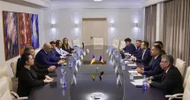 Stire din Politică-Administrație : Delegație oficială din Odesa, în vizită la CJC pentru consolidarea cooperării