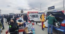 Stire din Eveniment : Șoferii de transport alternativ din Constanța donează pentru refugiați. „Este nevoie mai ales de pături și apă!”