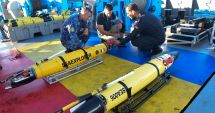 Vehicule subacvatice fără pilot, lansate de la bordul navei  „Căpitan-comandor Alexandru Cătuneanu”