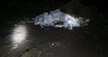 Stire din Social : Şofer amendat pentru abandonarea deşeurillor pe un teren viran