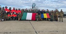 Stire din Eveniment : Aeronavele italiene F-2000A s-au întors la Baza Mihail Kogălniceanu, pentru misiuni de Poliție Aeriană