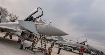 Stire din Eveniment : Patru aeronave Eurofighter Typhoon ale Forțelor Aeriene Italiene au sosit la Mihail Kogălniceanu