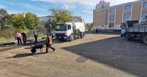 Stire din Social : Se reabilitează spațiile exterioare ale altor două licee constănțene