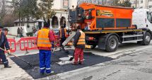 Utilaje de ultimă generație pentru repararea străzilor din municipiul Constanţa