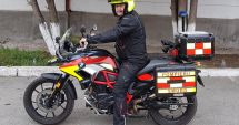 Stire din Eveniment : Zeci de intervenții cu motocicletele SMURD, în timpul iernii