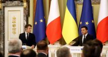 Stire din Actualitate : Zelenski l-a invitat pe Macron să se convingă cu ochii lui că rușii comit genocid