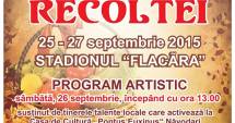 Stire din Politică-Administrație : Primăria Năvodari invită locuitorii  la "Zilele Recoltei"