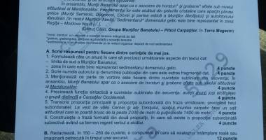 Evaluare Națională 2016. Iată ce subiecte au avut de rezolvat elevii din Constanța, la simularea de la română - 3