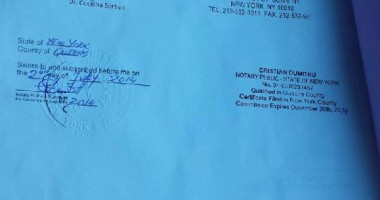 Acte medicale privind sănătatea lui Nicușor Constantinescu, apostilate de Departamentul de Stat al SUA / Galerie foto - 3