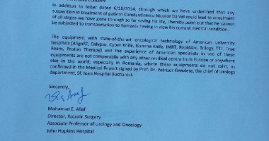 Acte medicale privind sănătatea lui Nicușor Constantinescu, apostilate de Departamentul de Stat al SUA / Galerie foto - 17