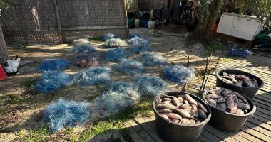 Combaterea braconajului piscicol. 177 kilograme de pește au fost descoperite de polițiștii de frontieră - 2