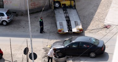 GALERIE FOTO / Pățania unei șoferițe ghinioniste, în Zona Peninsulară - 5